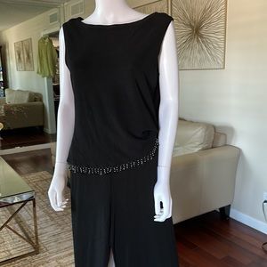 Ronni Nicole vintage 2piece outfit size 14 black